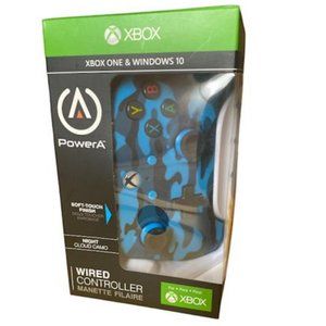 Controlador con licencia oficial con cable para Xbox One X y Windows 10